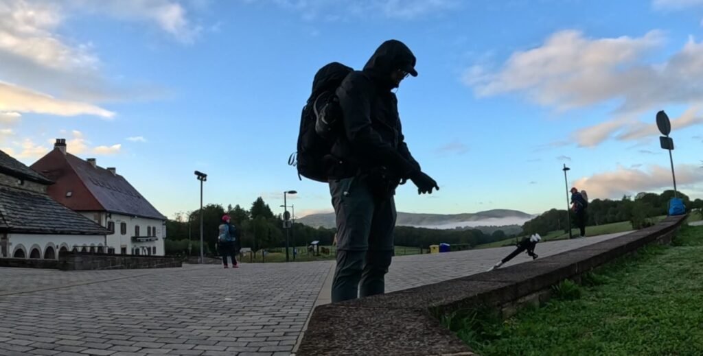 Saída de Roncesvalles